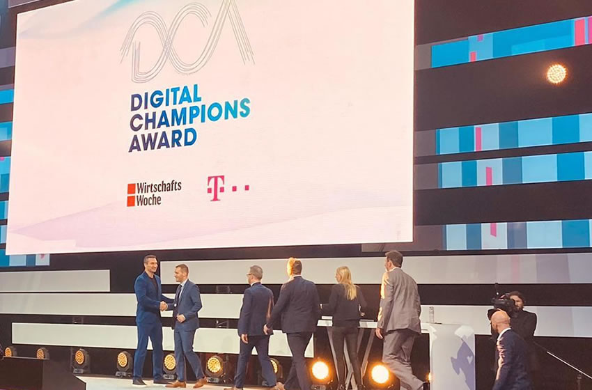 Digital Champions Award auf der Digital X in Köln