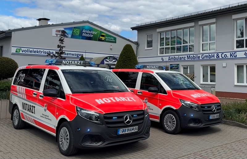 Neue Notarzteinsatzfahrzeuge