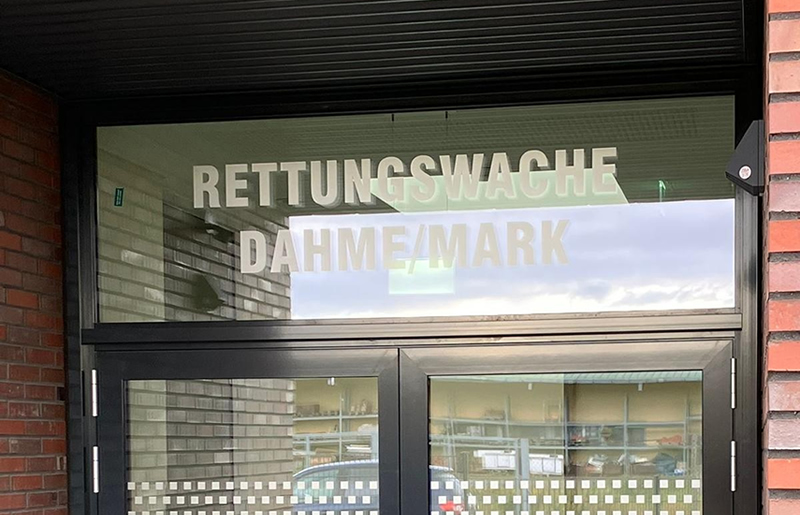 Neue Rettungswache Dahme-Mark